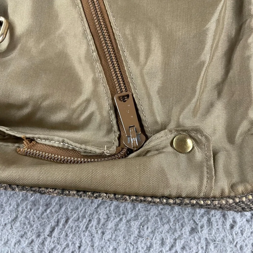 Vintage Hartmann Tweed Wool Garment Bag Bi-Fold Travel‎ Luggage Folding 23